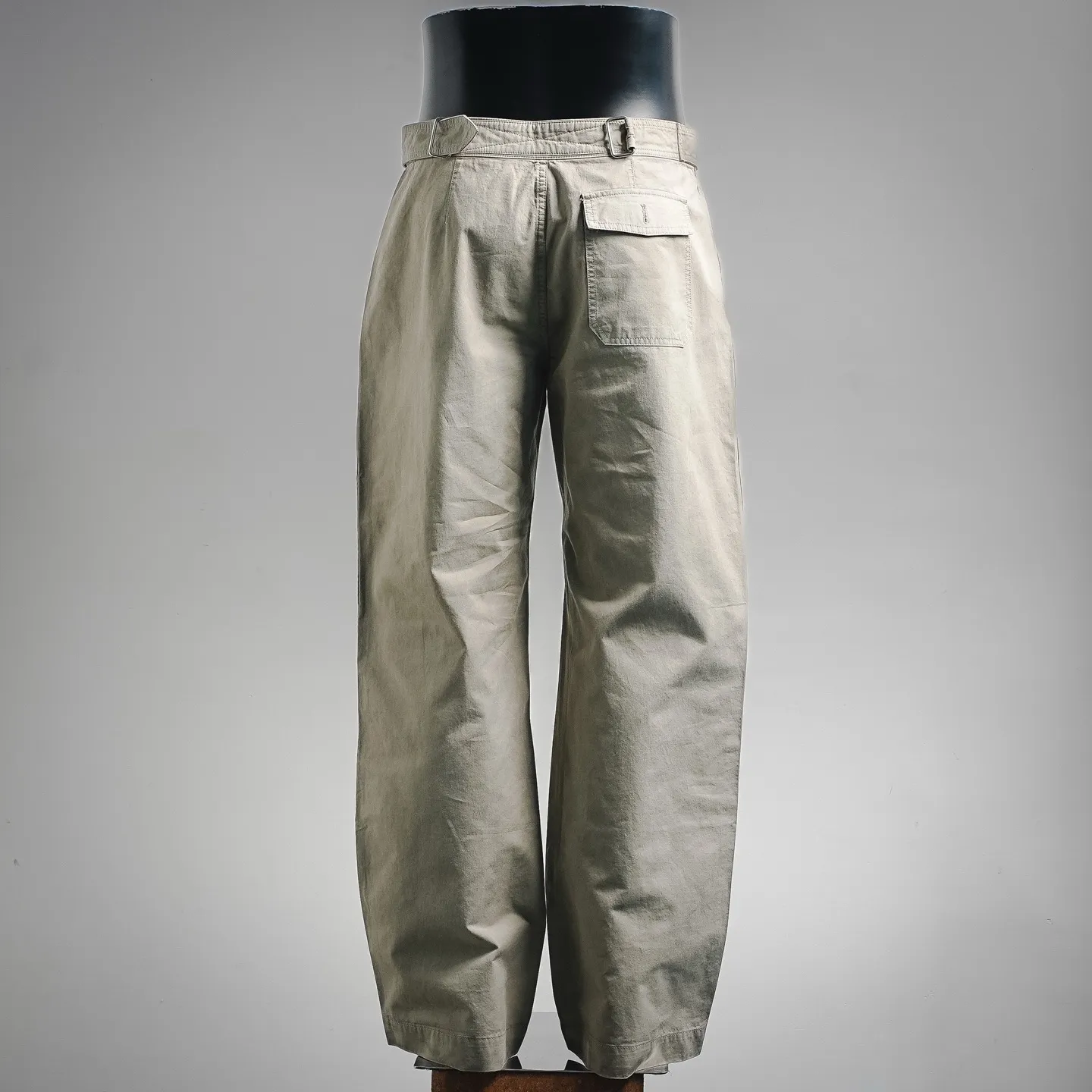 Upper body material picture ACNE/Studios 26SS dirty dyed overalls trousers (picture color)